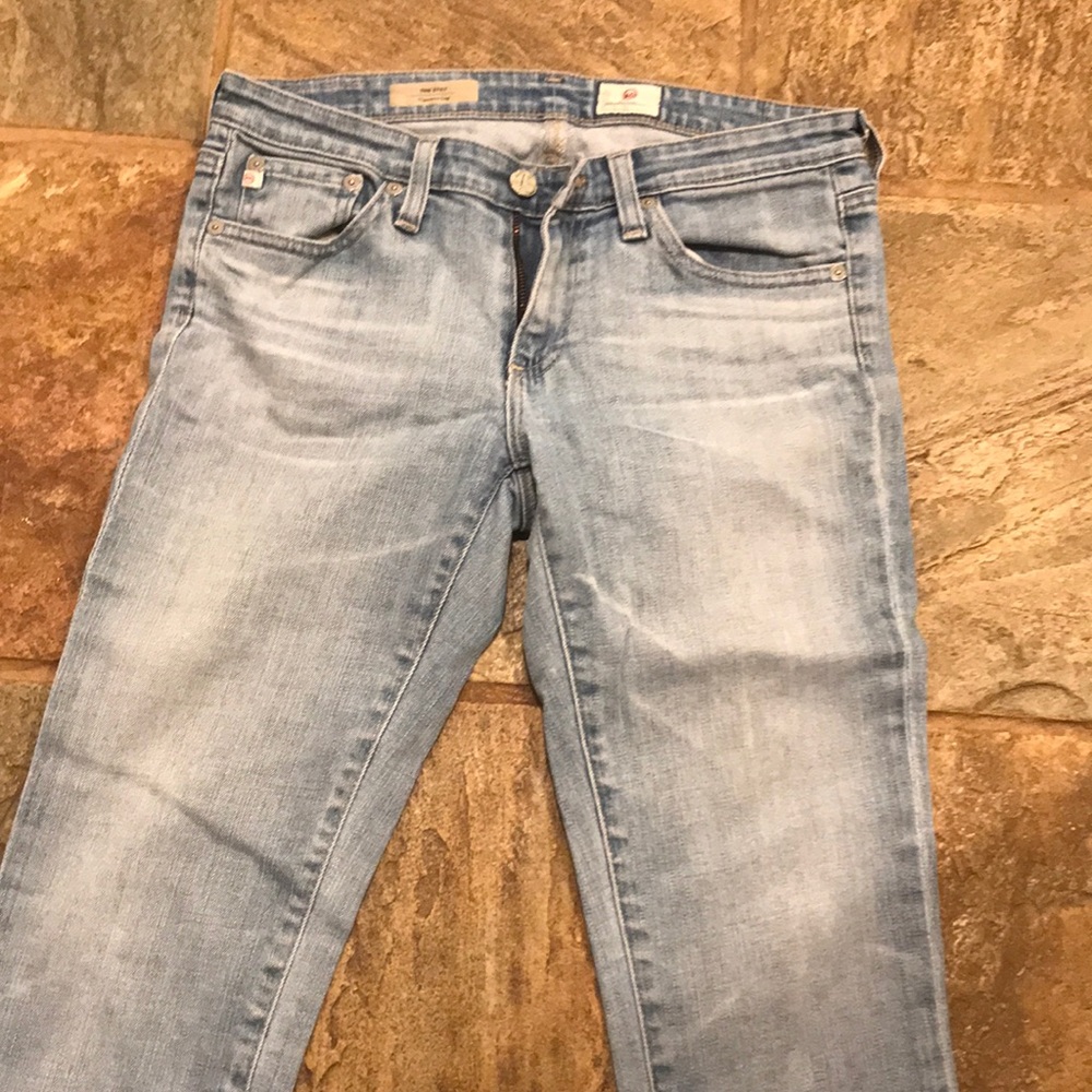 AG Stilt Cigarette Leg skinnies size 27